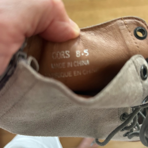 Jeffrey Campbell Brown Lace Up Boots - Picture 7 of 7